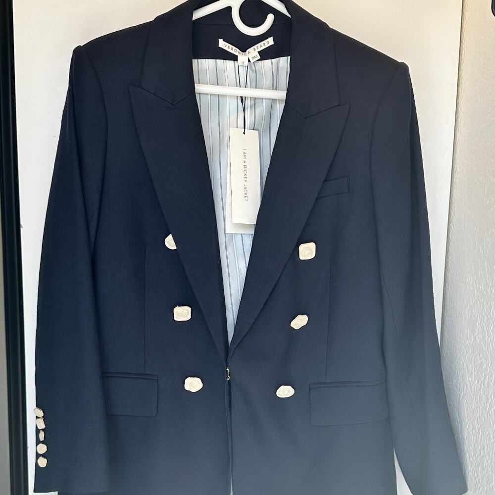 Veronica Beard Bexley Dickey Jacket, Navy, size 12